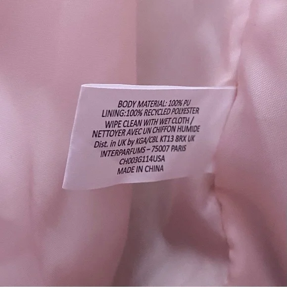 Jimmy Choo Perfumes Large Pink and Gold Glitter Tote Bag - Picture 10 of 14